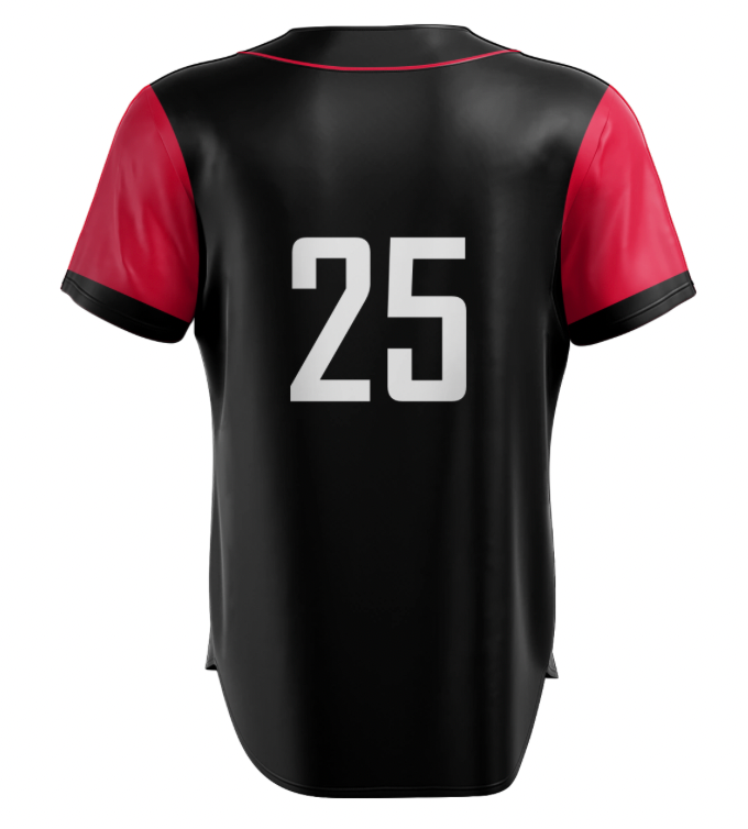 Custom Baseball Jersey - Full Button 2000 Series