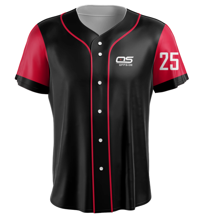 Custom Baseball Jersey - Full Button 2000 Series