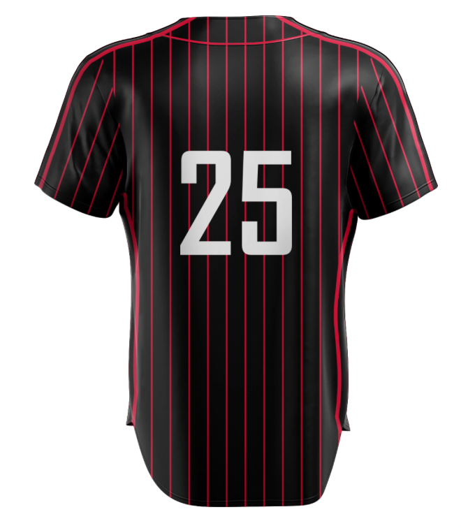 Custom Baseball Jersey - Full Button 3000 Series