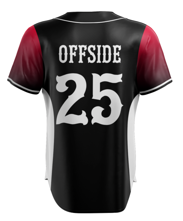 Custom Baseball Jersey - Full Button 4000 Series