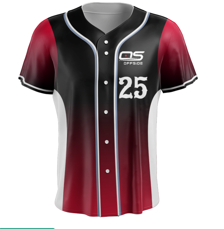 Custom Baseball Jersey - Full Button 4000 Series