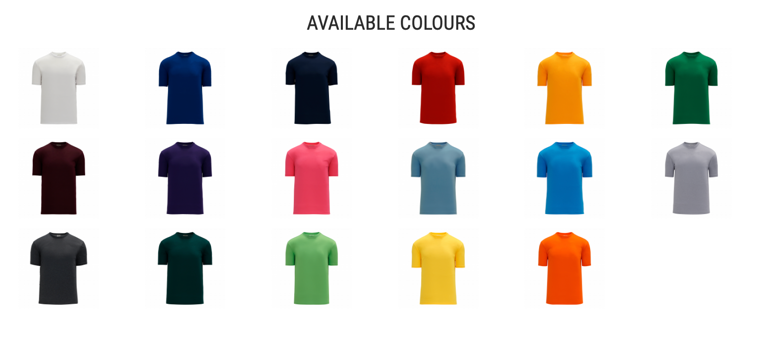 ADULT - Short Sleeve Polyester T-shirt