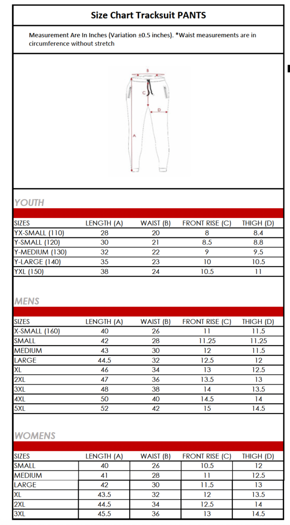 Custom Training/Jogger Pant