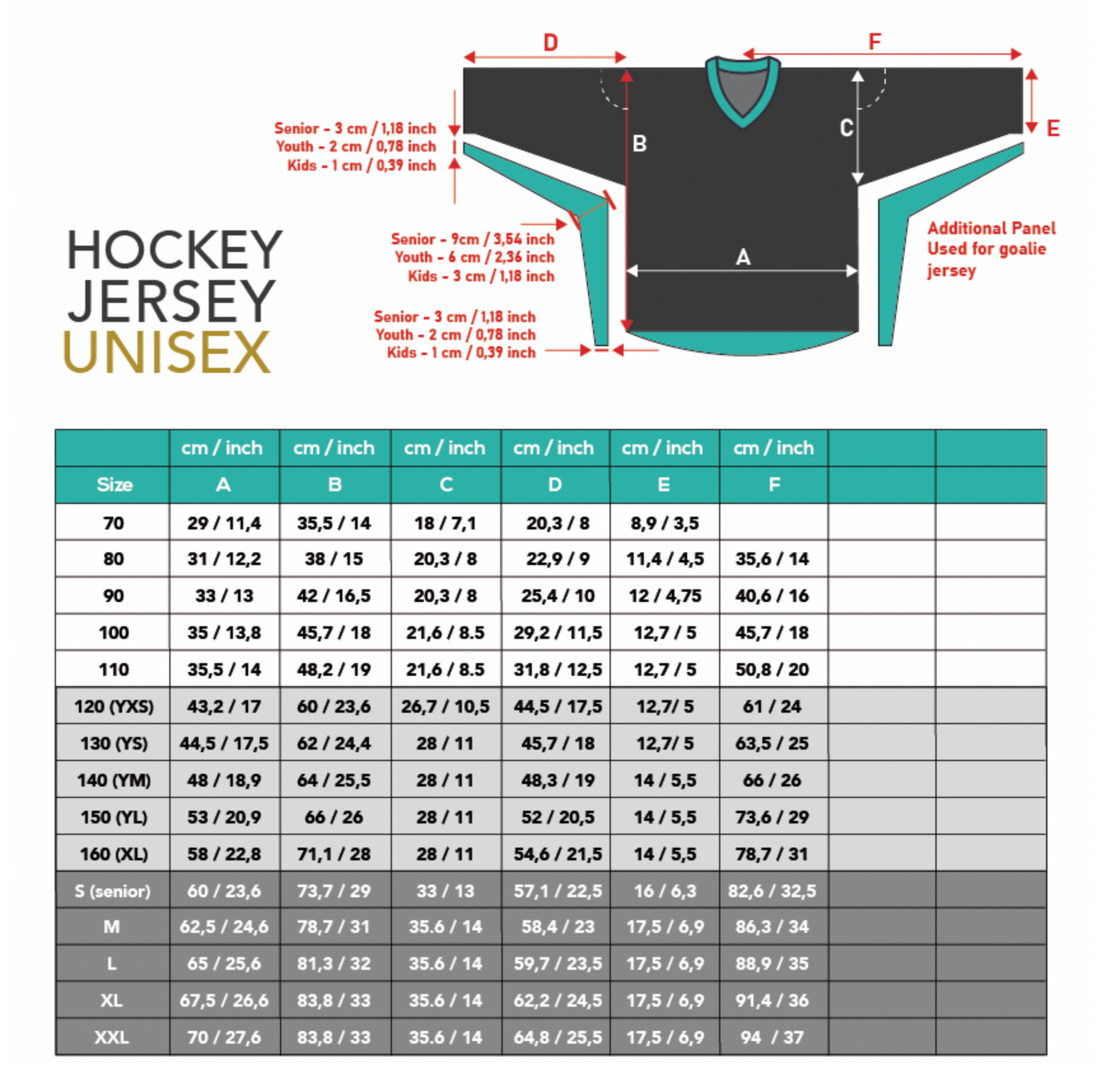 Custom Hockey Jersey - 1000 Series