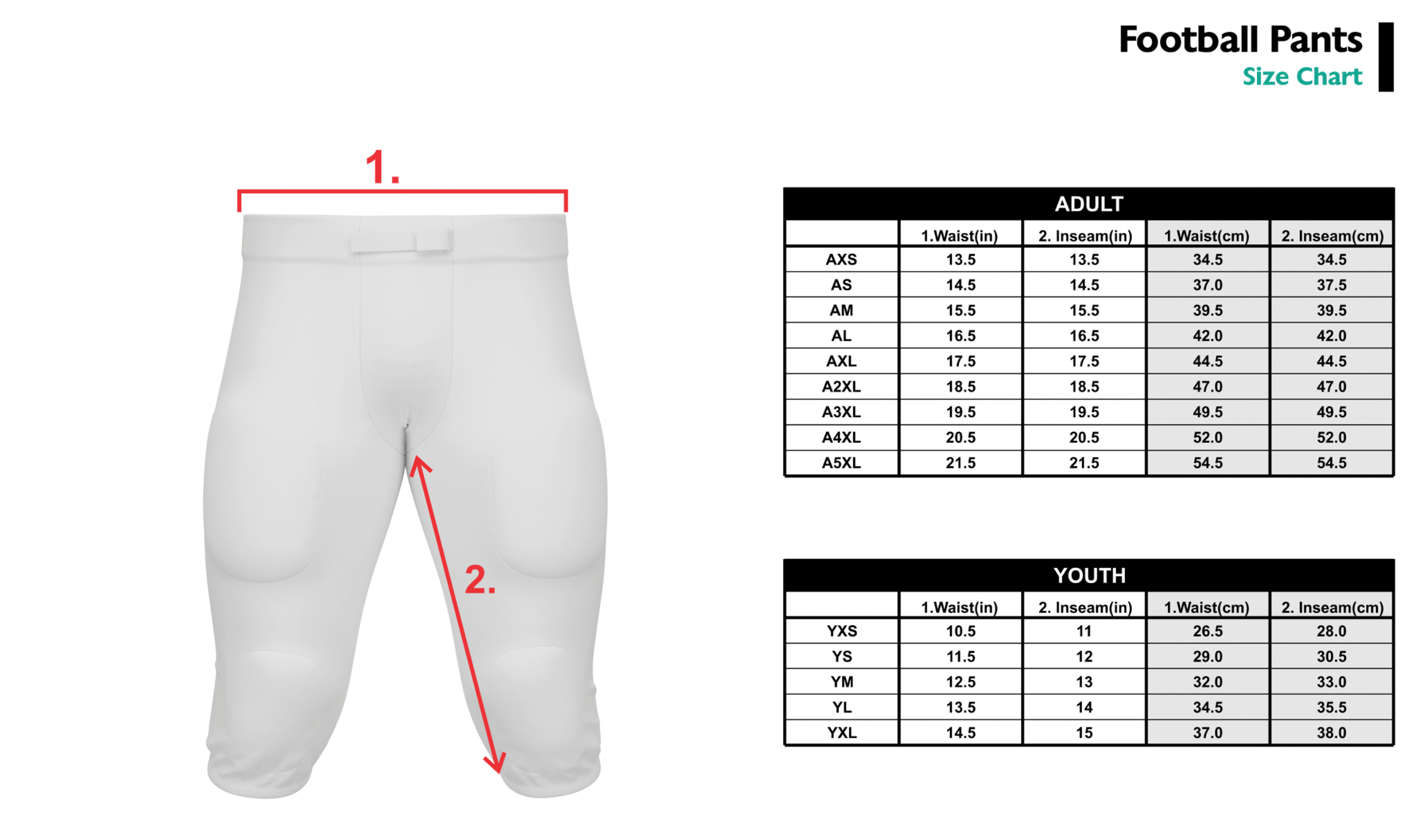 Custom Football Pants