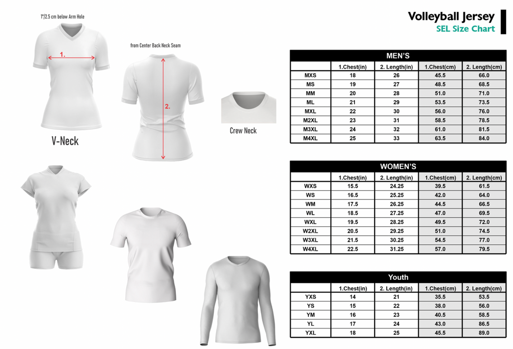 Custom Volleyball Jersey - Sleeveless