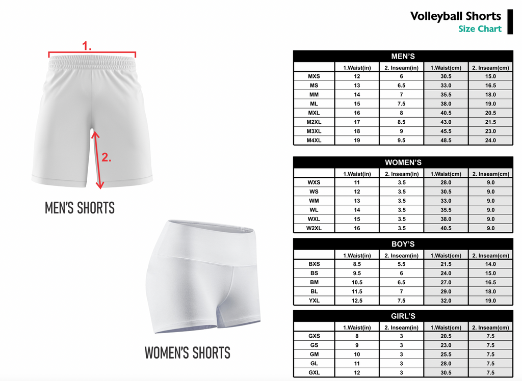 Custom Men's Volleyball Shorts